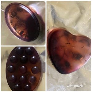 Honey Forget Me Not Amethyst Set